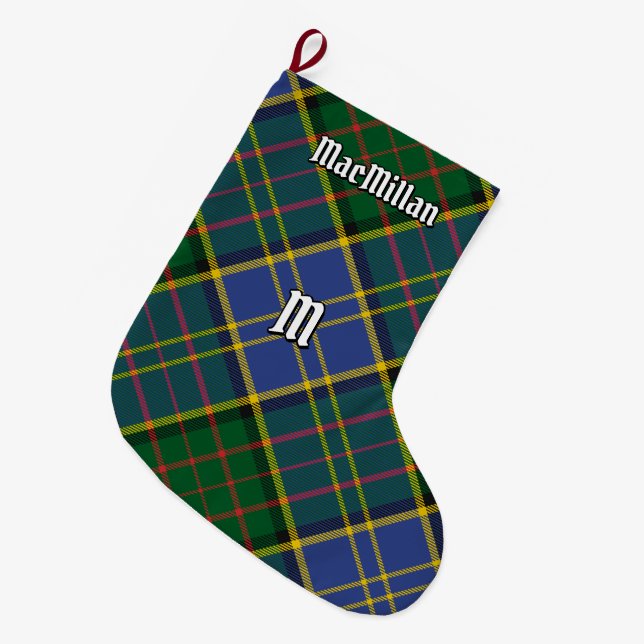 Klan MacMillan Hunting Tartan Stor Julstrumpa (Framsidan (Hängande))