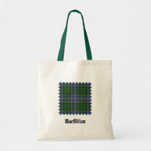 Klan MacMillan Hunting Tartan Tote Bag