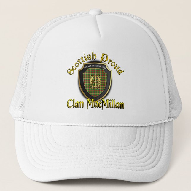 Klan MacMillan Scottish Dynasty Cap Truckerkeps (Framsida)