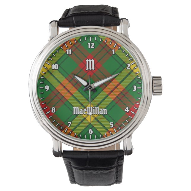 Klan MacMillan Tartan Armbandsur (Framsida)