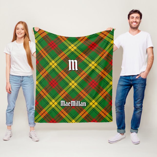 Klan MacMillan Tartan Fleecefilt (På plats)
