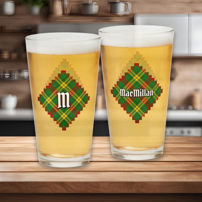 Klan MacMillan Tartan Glaskopp (Skapare uppladdad)