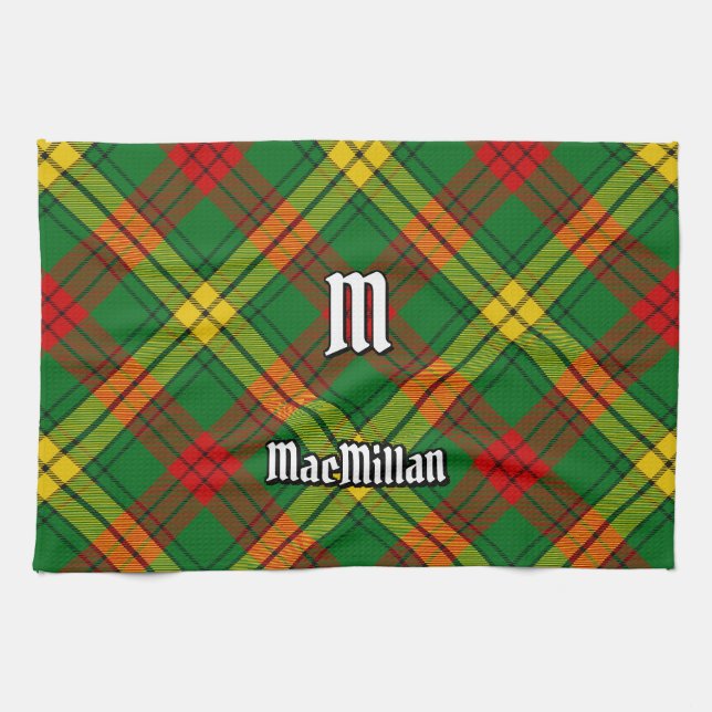 Klan MacMillan Tartan Kökshandduk (Horisontell)