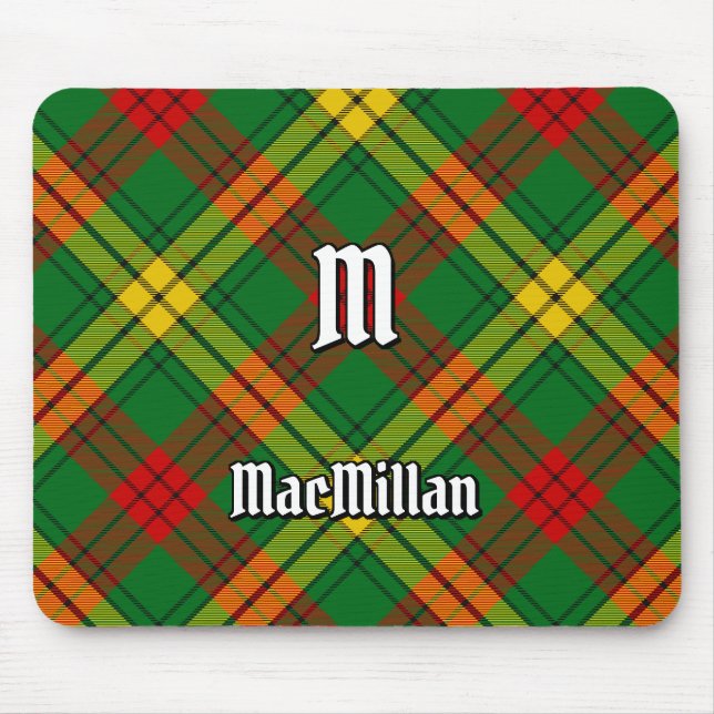 Klan MacMillan Tartan Musmatta (Framsidan)