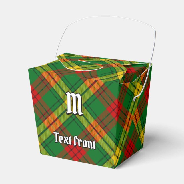 Klan MacMillan Tartan Presentaskar (Framsidan Sidan)