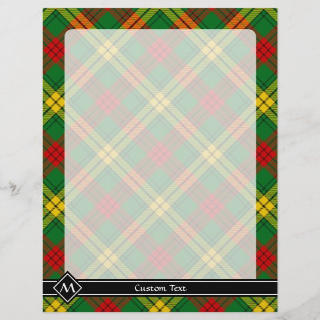Klan MacMillan Tartan Reklamblad (Framsidan)