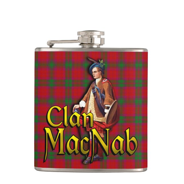 Klan MacNab Old Scotland-kolv Fickplunta (Framsidan)