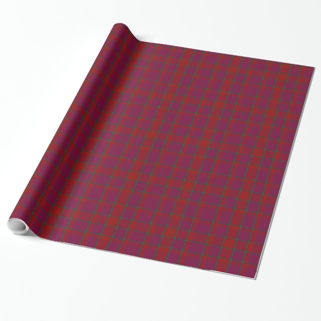 Klan MacNab Tartan Play Wrapping Papper Presentpapper (Utrullad)