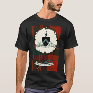 Klan MacNab Vintage Tartan Vapensköld Badge T Shirt