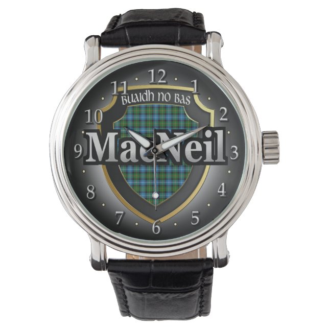 Klan MacNeil Scotland Firande Watch Armbandsur (Framsida)