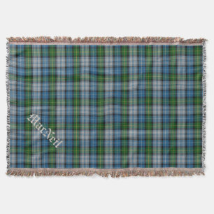 Klan MacNeil Tartan Play Anpassningsbar Throw Blan Mysfilt