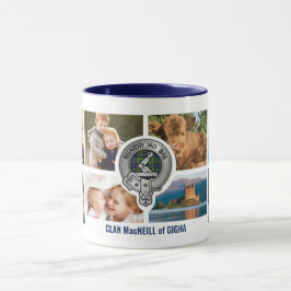 Klan MacNeill av Gigha Personlig Family Mugg
