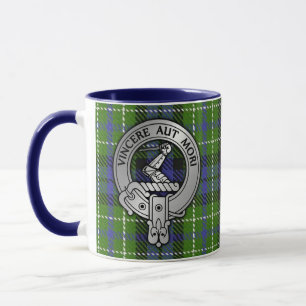 Klan MacNeill av Gigha Vapensköld & Tartan Mugg