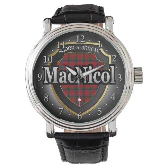 Klan MacNicol Scotland Firande Watch Armbandsur (Framsida)