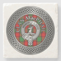 Klan MacPhail Vapensköld & Tartan Knot
