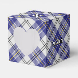 Klan MacPherson Blue Dress Tartan Favor Box Presentaskar