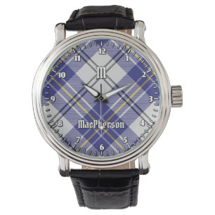 Klan MacPherson Blue Dress Tartan Watch Armbandsur