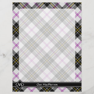 Klan MacPherson Dress Tartan Flyer