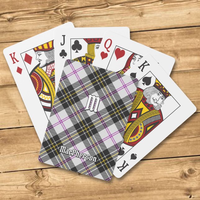 Klan MacPherson Dress Tartan-spelkort Casinokort (Skapare uppladdad)