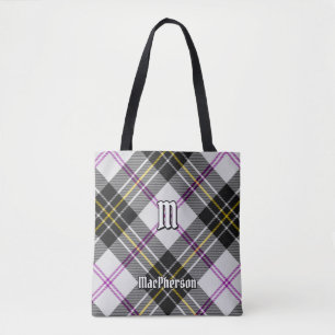 Klan MacPherson Dress Tartan Tote Bag Tygkasse