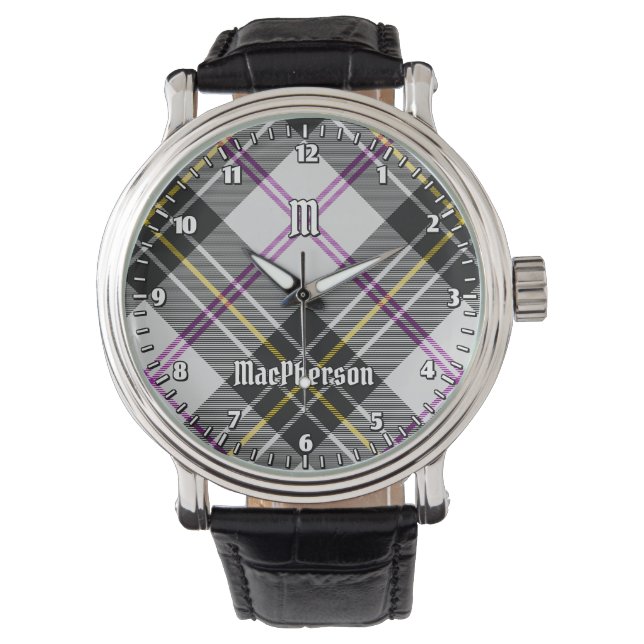 Klan MacPherson Dress Tartan Watch Armbandsur (Framsida)