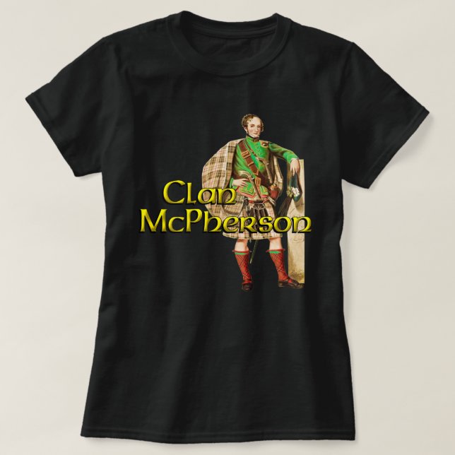 Klan MacPherson Highland Games 2 T Shirt (Design framsida)