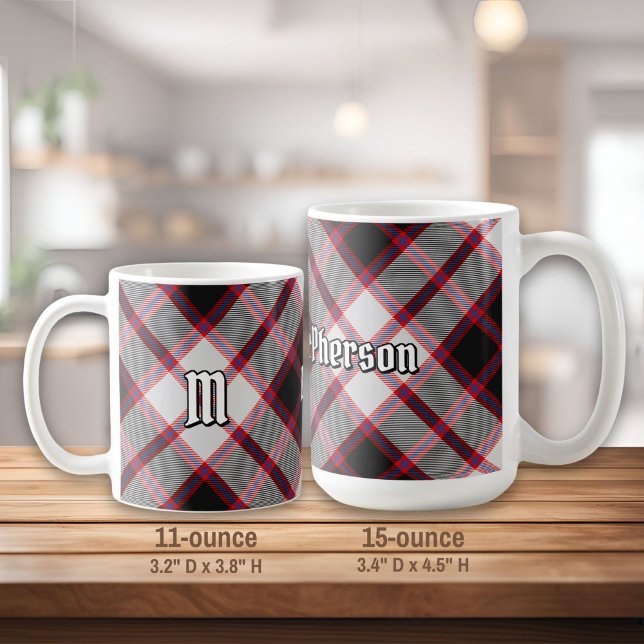 Klan MacPherson Hunting Tartan Coffee Mugg (Skapare uppladdad)