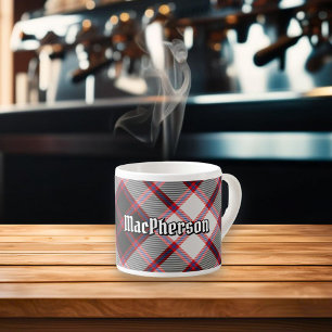 Klan MacPherson Hunting Tartan Espresso Kopp Espressomugg