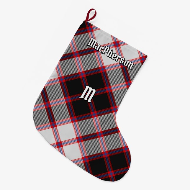 Klan MacPherson Hunting Tartan-julklapp Stor Julstrumpa (Framsidan (Hängande))