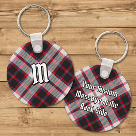 Klan MacPherson Hunting Tartan Keychain Nyckelring