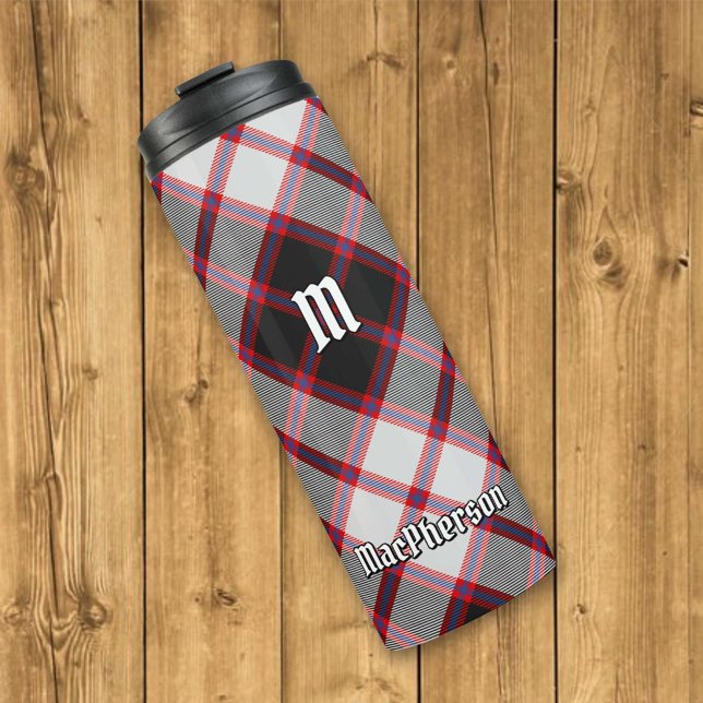 Klan MacPherson Hunting Tartan Thermal Tumbler (Skapare uppladdad)