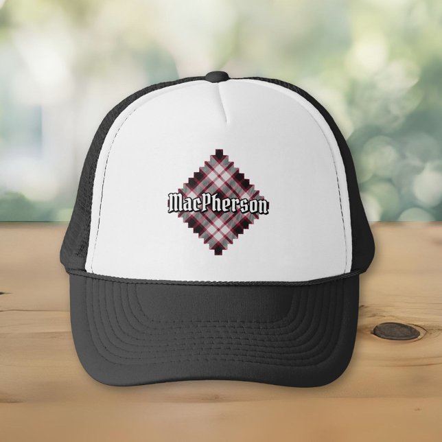 Klan MacPherson Hunting Tartan Truckerkeps (Skapare uppladdad)