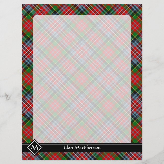 Klan MacPherson Tartan Flyer (Framsidan)