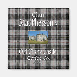 Klan MacPhersons gamla Coffee Co. Magnet