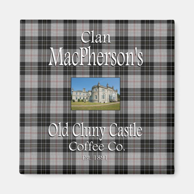 Klan MacPhersons gamla Coffee Co. Magnet (Framsidan)