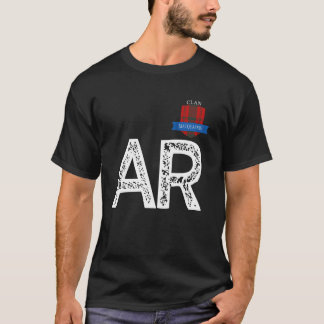 Klan MacQuarrie A- och R-familjmatchning T Shirt