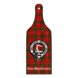 Klan MacQuarrie Tartan och Vapensköld