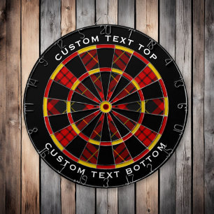 Klan MacQueen Tartan Darttavla