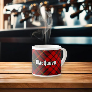Klan MacQueen Tartan Espressomugg