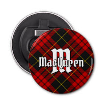 Klan MacQueen Tartan Flaska Open er