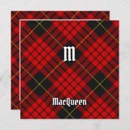 Klan MacQueen Tartan Inbjudningar
