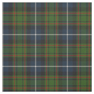 Klan MacRae Hunting Scottish Tartan Plaid Fabric Tyg