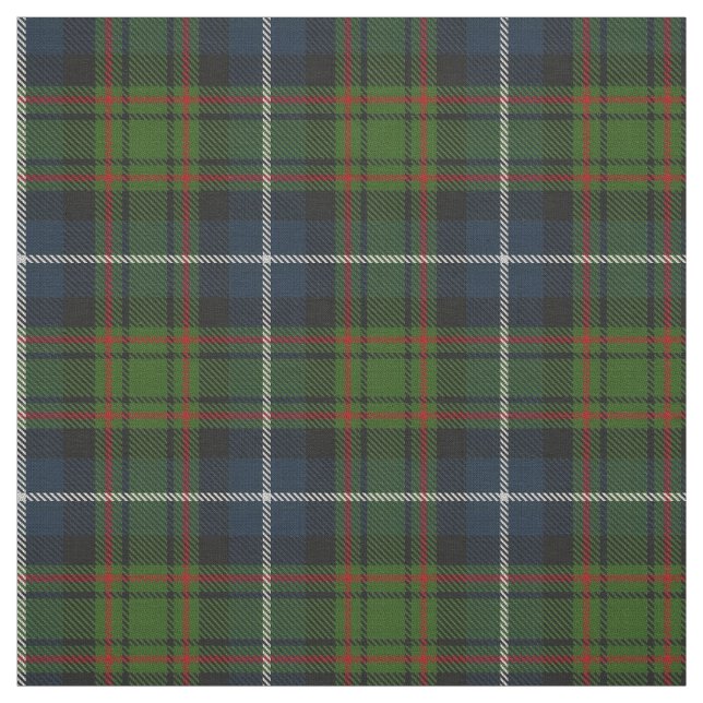 Klan MacRae Hunting Scottish Tartan Plaid Fabric Tyg (Provkarta)