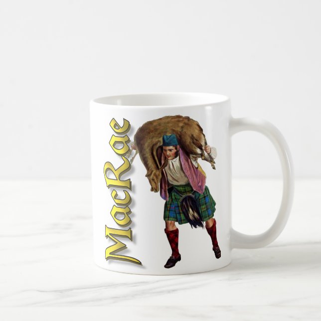 Klan MacRae Old Scotland Kaffemugg (Höger)