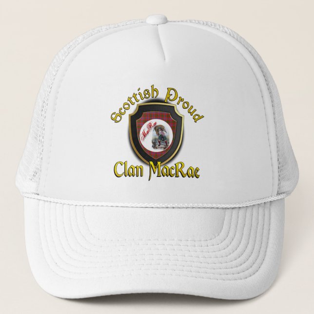 Klan MacRae Scottish Dynasty Cap Keps (Framsida)