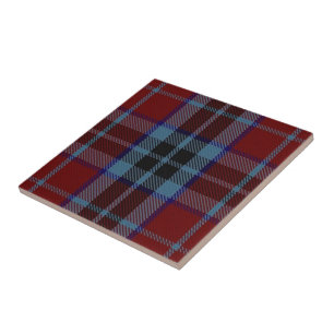Klan MacTavish Scottish Expression Tartan Kakelplatta