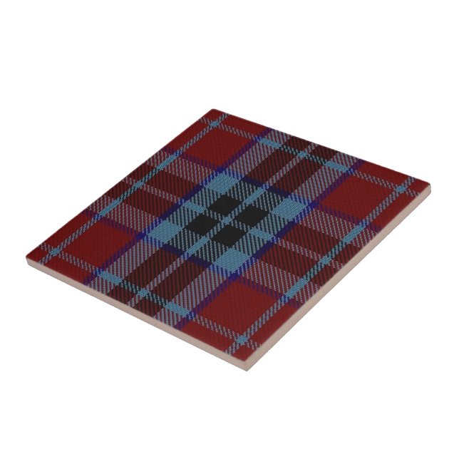Klan MacTavish Scottish Expression Tartan Kakelplatta (Sidan)