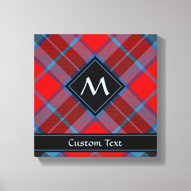 Klan MacTavish Tartan Canvastryck (Framsida)