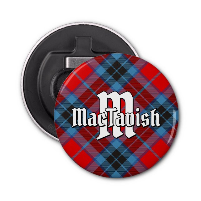 Klan MacTavish Tartan Flasköppnare (Framsidan)