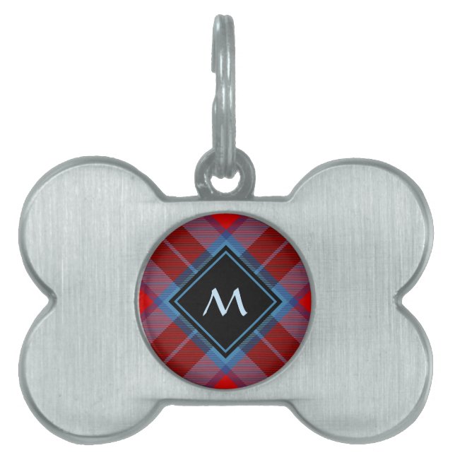 Klan MacTavish Tartan ID-bricka Husdjur (Framsidan)